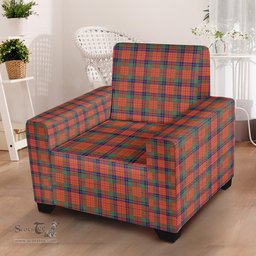 Scottish Nicolson Ancient Clan Tartan Sofa and Chair Slipcover