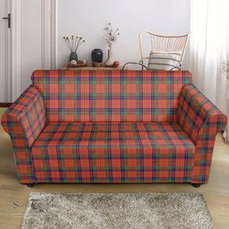 Scottish Nicolson Ancient Clan Tartan Sofa and Chair Slipcover