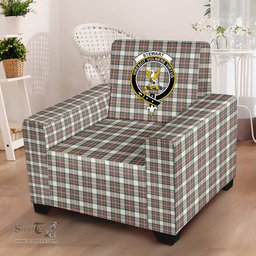 Scottish Stewart Dress Ancient Clan Crest Tartan Sofa and Chair Slipcover