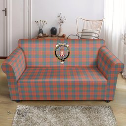 Scottish Robertson Ancient Clan Crest Tartan Sofa and Chair Slipcover