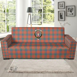 Scottish Robertson Ancient Clan Crest Tartan Sofa and Chair Slipcover