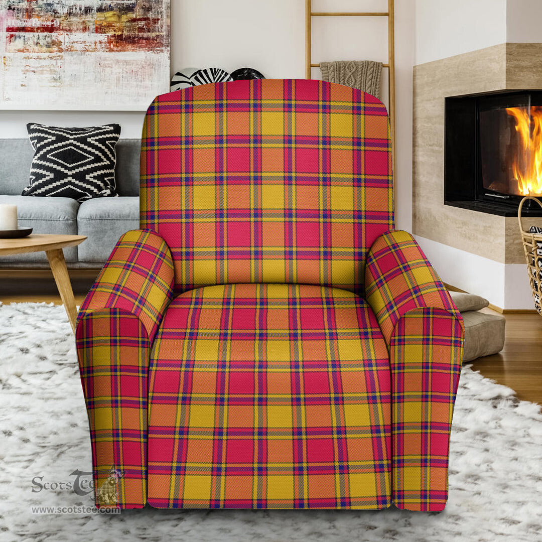 Scottish Scrymgeour Clan Crest Tartan Sofa and Chair Slipcover