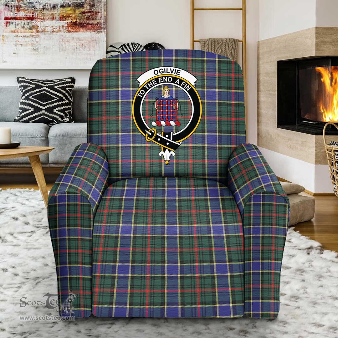 Scottish Ogilvie Hunting Ancient Clan Tartan Sofa and Chair Slipcover