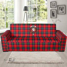 Scottish Ruthven Modern Clan Crest Tartan Sofa and Chair Slipcover