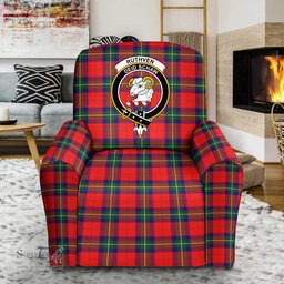 Scottish Ruthven Modern Clan Crest Tartan Sofa and Chair Slipcover