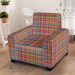 Scottish Ogilvie of Airlie Ancient Clan Tartan Sofa and Chair Slipcover