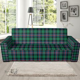 Scottish Urquhart Broad Red Ancient Clan Tartan Sofa and Chair Slipcover