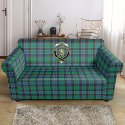 Scottish Stewart Old Ancient Clan Crest Tartan Sofa and Chair Slipcover