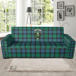 Scottish Stewart Old Ancient Clan Crest Tartan Sofa and Chair Slipcover