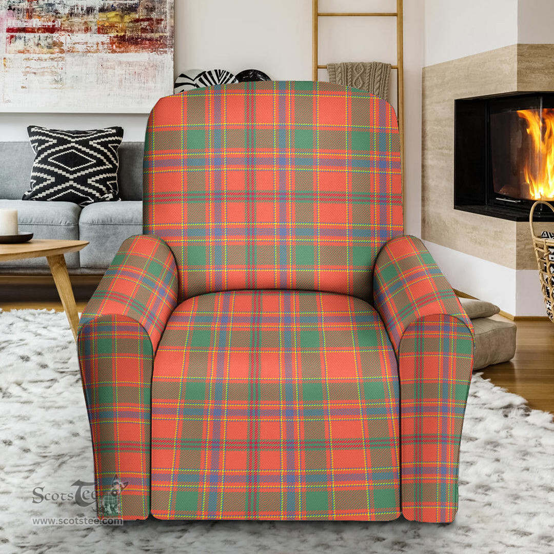 Scottish Munro Ancient Clan Crest Tartan Sofa and Chair Slipcover