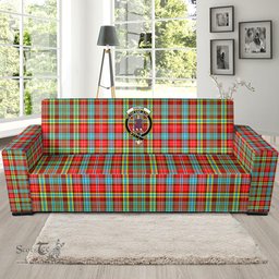 Scottish Ogilvie Clan Crest Tartan Sofa and Chair Slipcover