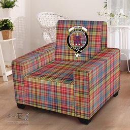 Scottish Ogilvie of Airlie Ancient Clan Crest Tartan Sofa and Chair Slipcover