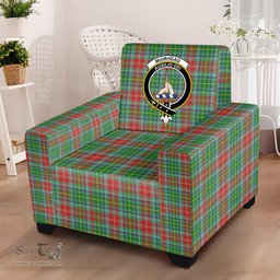 Scottish Muirhead Clan Crest Tartan Sofa and Chair Slipcover