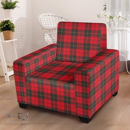 Scottish Wallace Weathered Clan Tartan Sofa and Chair Slipcover