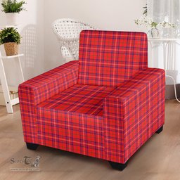 Scottish Rose Modern Clan Tartan Sofa and Chair Slipcover