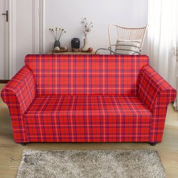 Scottish Rose Modern Clan Tartan Sofa and Chair Slipcover