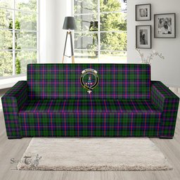 Scottish Morrison Modern Clan Crest Tartan Sofa and Chair Slipcover