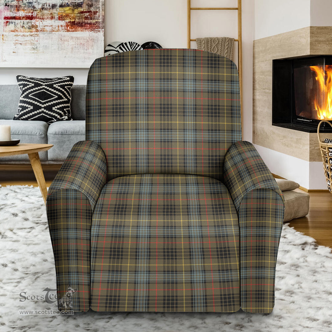 Scottish Stewart Hunting Weathered Clan Crest Tartan Sofa and Chair Slipcover
