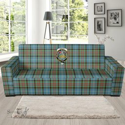 Scottish Paisley District Clan Crest Tartan Sofa and Chair Slipcover