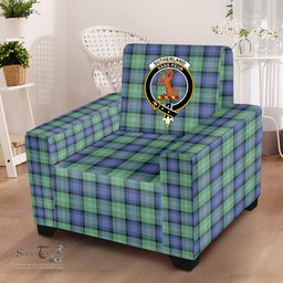 Scottish Sutherland Old Ancient Clan Crest Tartan Sofa and Chair Slipcover