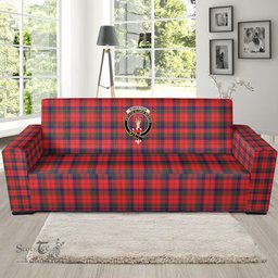 Scottish Robertson Modern Clan Crest Tartan Sofa and Chair Slipcover