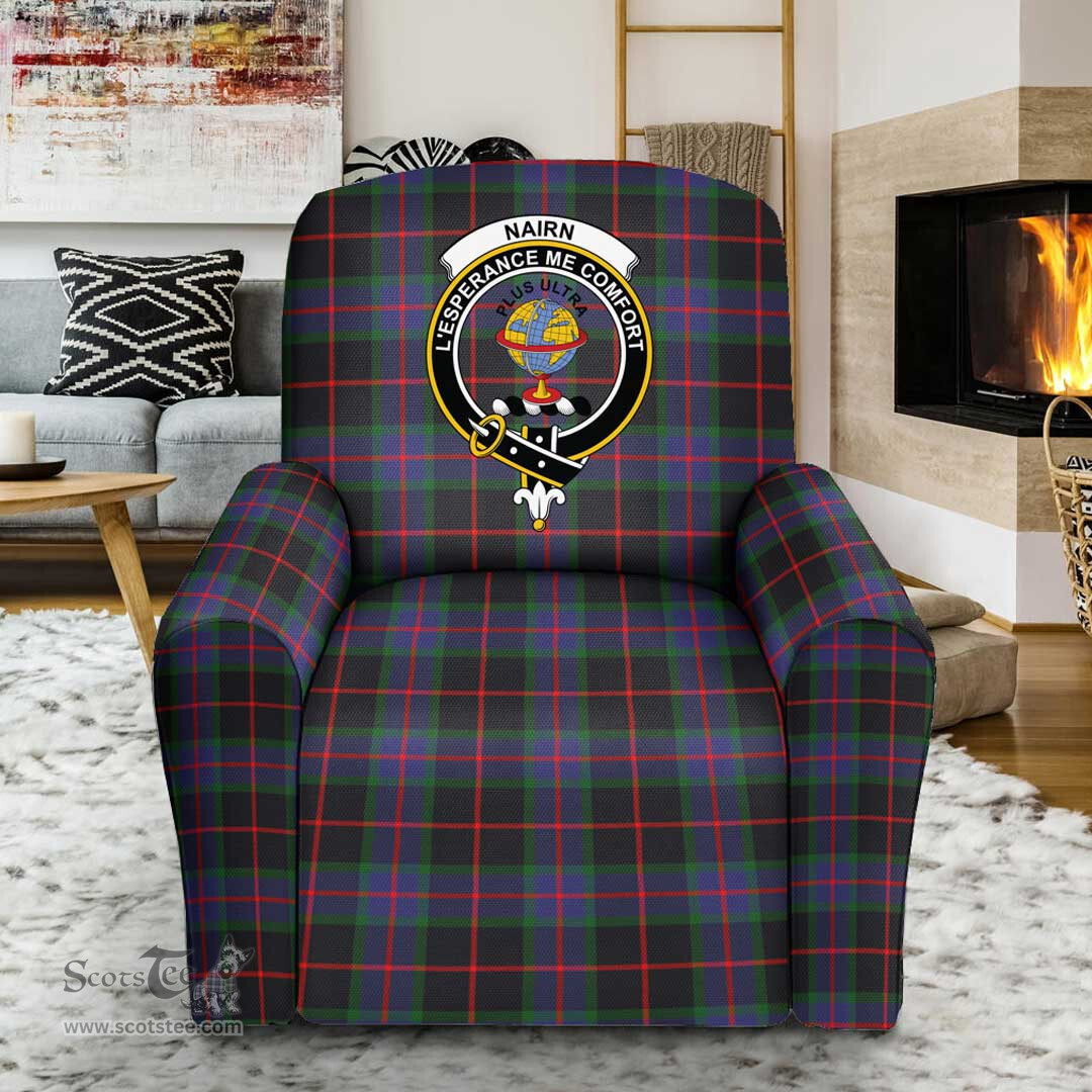 Scottish Nairn Clan Crest Tartan Sofa and Chair Slipcover