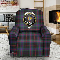 Scottish Nairn Clan Crest Tartan Sofa and Chair Slipcover