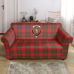 Scottish Stewart of Appin Modern Clan Crest Tartan Sofa and Chair Slipcover