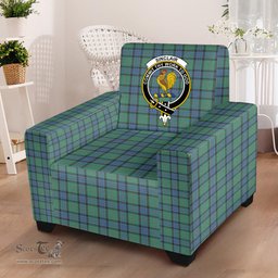 Scottish Sinclair Hunting Ancient Clan Crest Tartan Sofa and Chair Slipcover