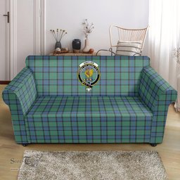 Scottish Sinclair Hunting Ancient Clan Crest Tartan Sofa and Chair Slipcover