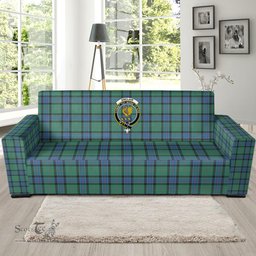 Scottish Sinclair Hunting Ancient Clan Crest Tartan Sofa and Chair Slipcover