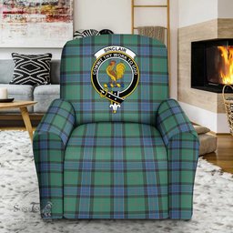 Scottish Sinclair Ancient Clan Tartan Sofa and Chair Slipcover