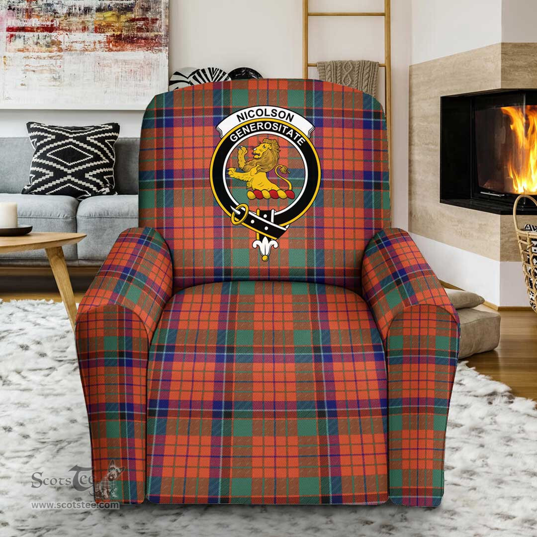 Scottish Newman Clan Tartan Sofa and Chair Slipcover