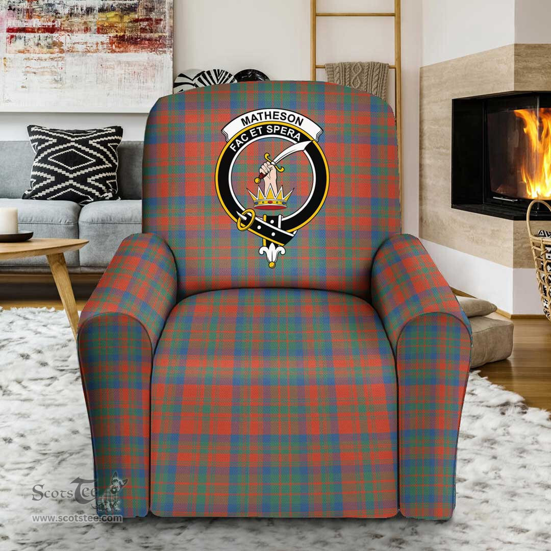 Scottish Matheson Ancient Clan Crest Tartan Sofa and Chair Slipcover