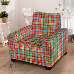 Scottish Ogilvie Clan Tartan Sofa and Chair Slipcover