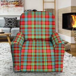 Scottish Ogilvie of Airlie Ancient Clan Tartan Sofa and Chair Slipcover