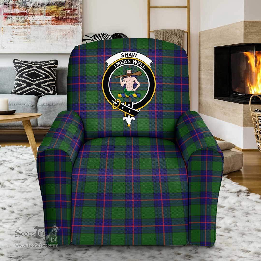 Scottish Shaw Modern Clan Crest Tartan Sofa and Chair Slipcover