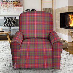 Scottish Shaw Red Modern Clan Crest Tartan Sofa and Chair Slipcover