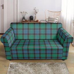 Scottish Stewart Old Ancient Clan Tartan Sofa and Chair Slipcover