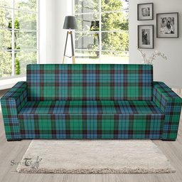 Scottish Stewart Old Ancient Clan Tartan Sofa and Chair Slipcover