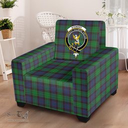 Scottish Stewart Old Modern Clan Crest Tartan Sofa and Chair Slipcover