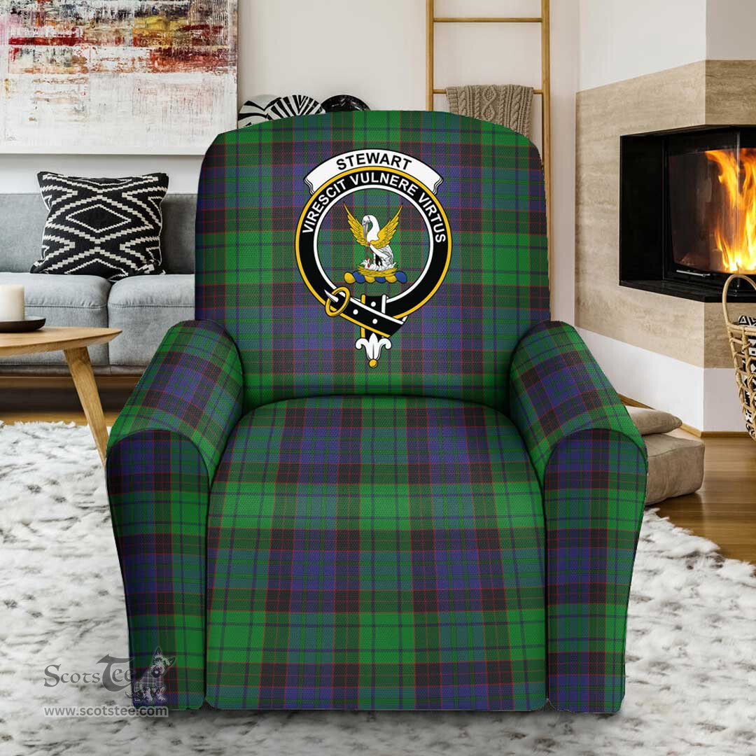 Scottish Stewart Old Modern Clan Crest Tartan Sofa and Chair Slipcover