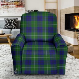 Scottish Oliphant Modern Clan Crest Tartan Sofa and Chair Slipcover