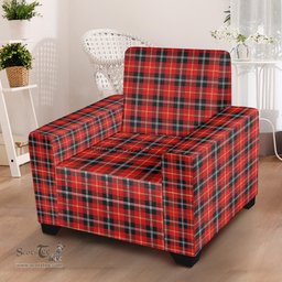 Scottish Marjoribanks Clan Tartan Sofa and Chair Slipcover