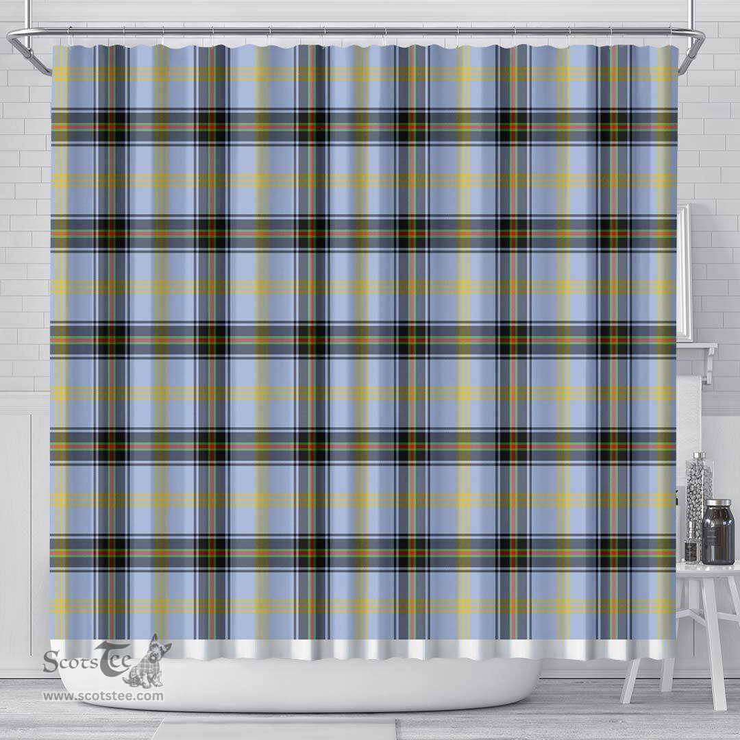 Scottish Bell Of The Borders Clan Tartan Shower Curtain