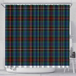 Scottish Fraser Hunting Ancient Clan Tartan Shower Curtain