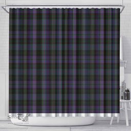 Scottish Clergy Green Clan Tartan Shower Curtain