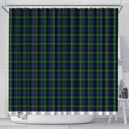 Scottish Mackenzie Modern Clan Tartan Shower Curtain