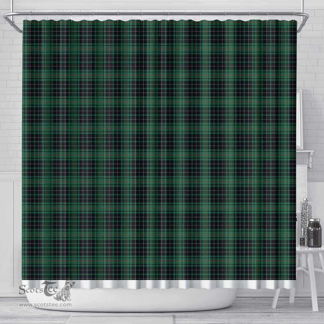 Scottish Macaulay Hunting Ancient Clan Tartan Shower Curtain