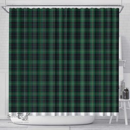 Scottish Macaulay Hunting Ancient Clan Tartan Shower Curtain